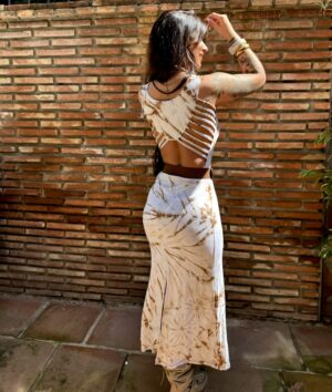 RAIBA Vestido Tie Dye