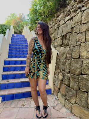 SYRAH Vestido Tie