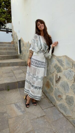 HENNA Poncho Negro