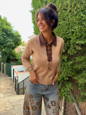 LINA Beige Jersey