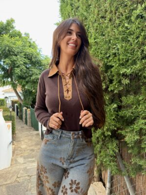 LINA Marrón Jersey